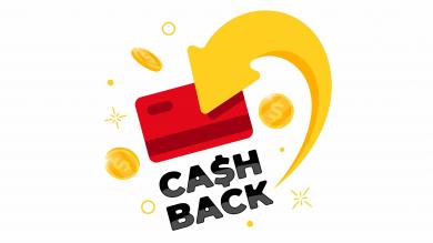 Cashback Schriftzug 