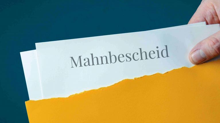 Mahnbescheid