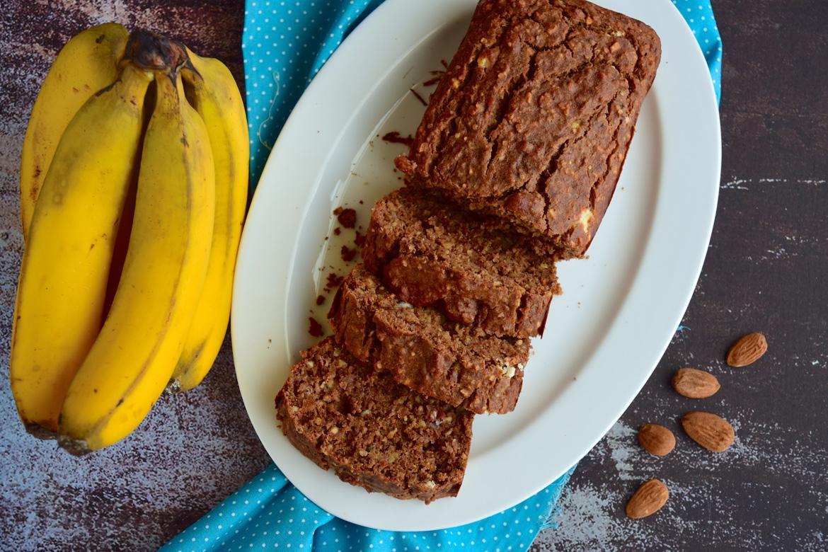 Bananen und Bananenbrot