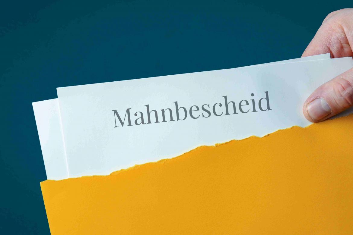 Mahnbescheid