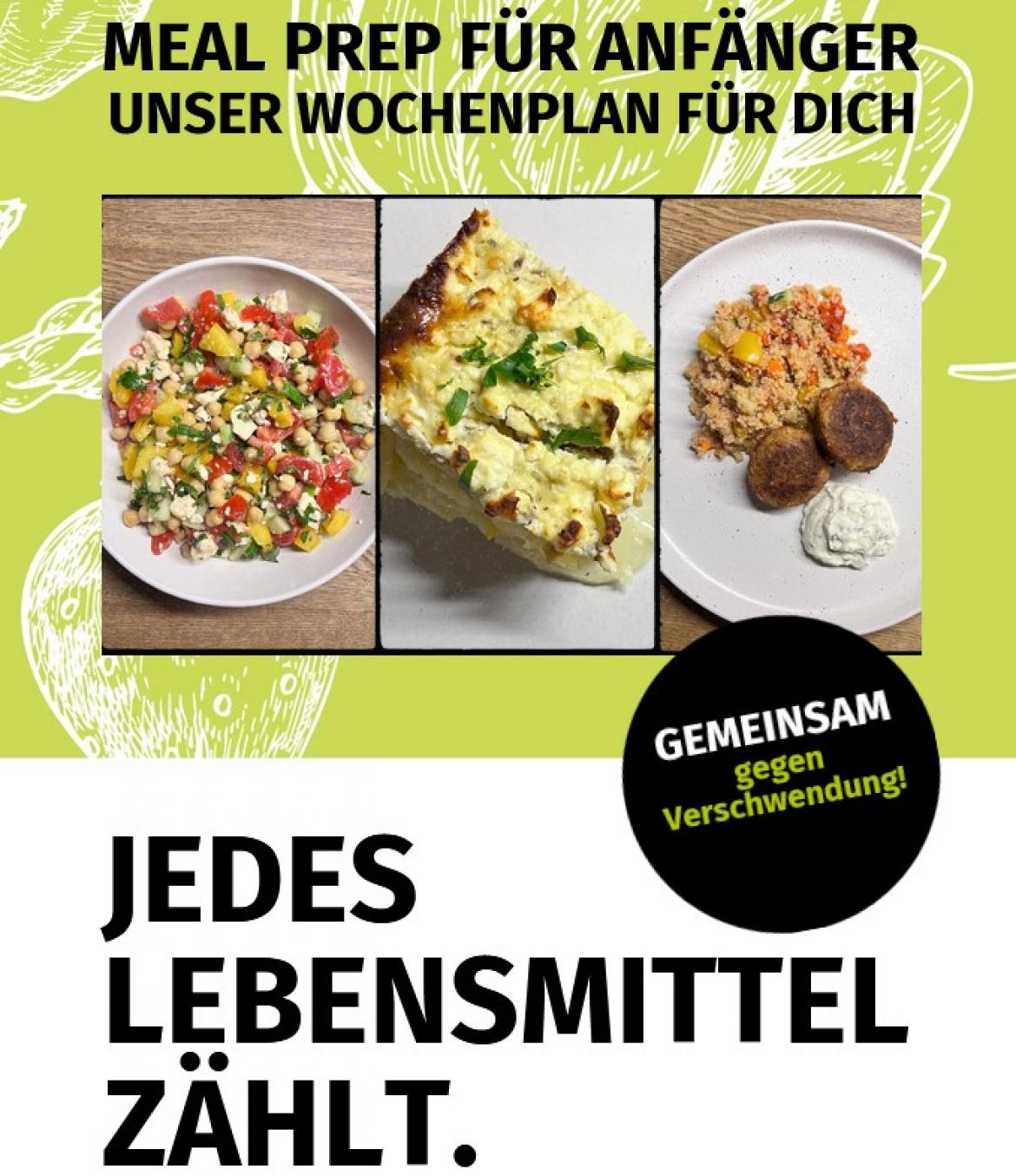 Meal Prep Wochenplan